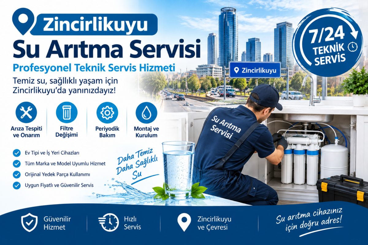 Zincirlikuyu Su Arıtma Servisi